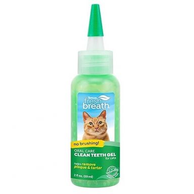 TropiClean Fresh Breath Gel For Cats